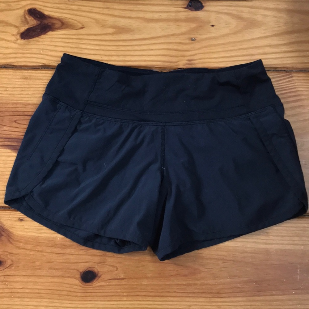 Black Lululemon Shorts.